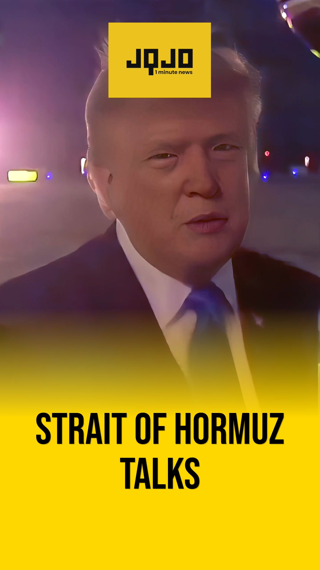 Trump Says Strait of Hormuz Deal Could Arrive as Early as Wednesday