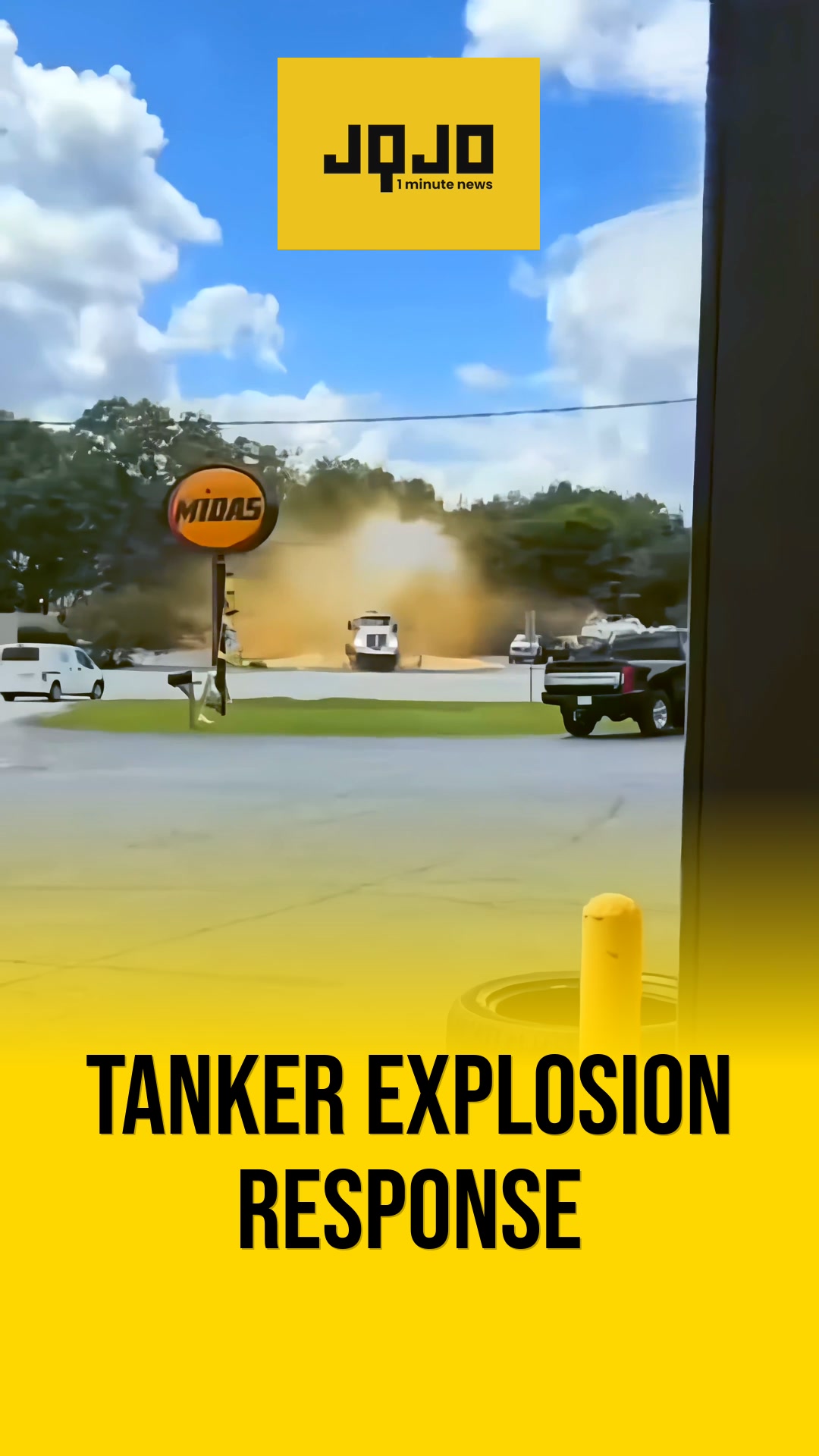 Commercial Tanker Carrying 2,300 Gallons of Reactive Chemical Explodes in South Carolina Restaurant Parking Lot