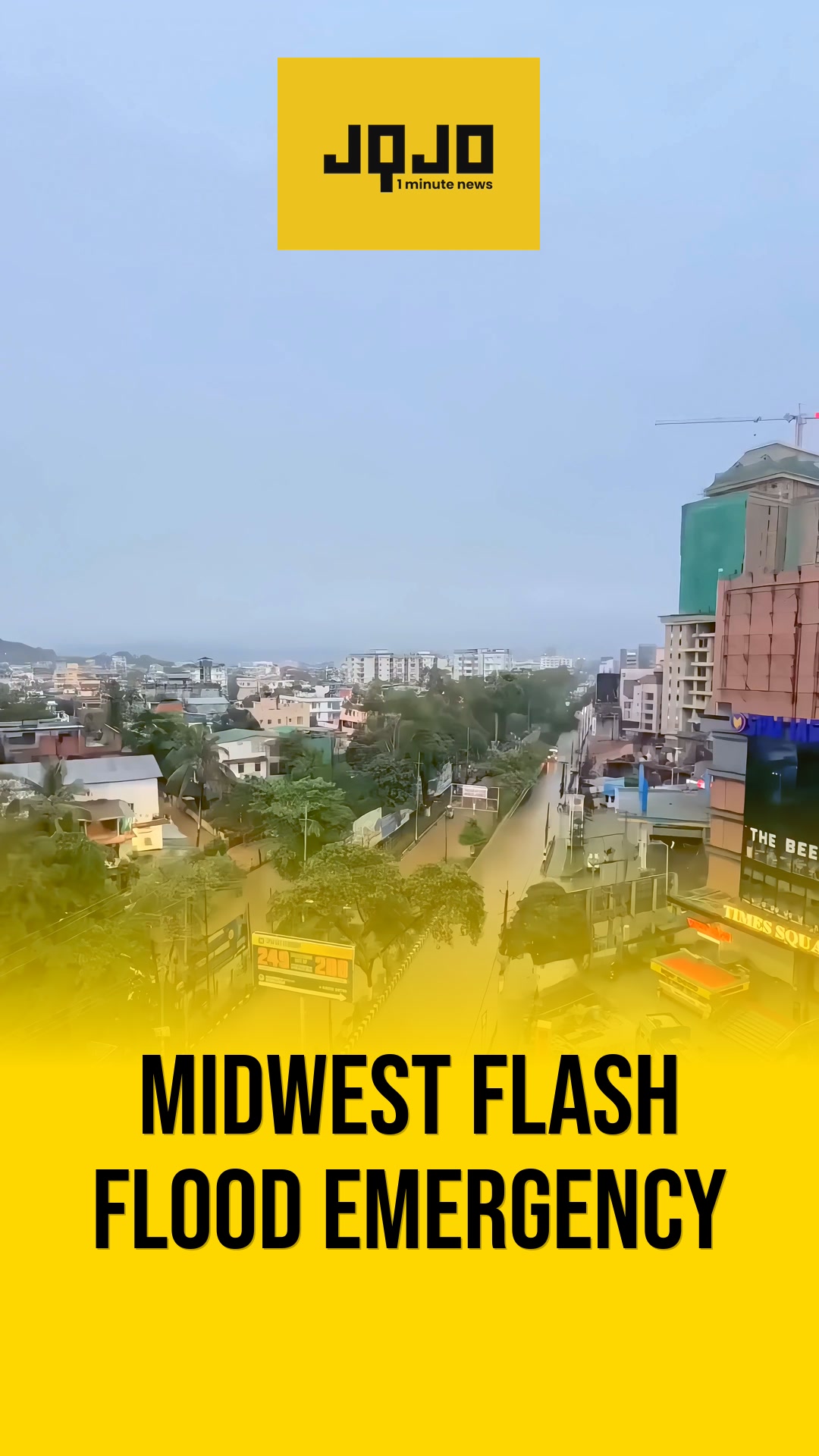 Severe Storms and Flash Flood Emergency Threaten Midwest and Great Lakes