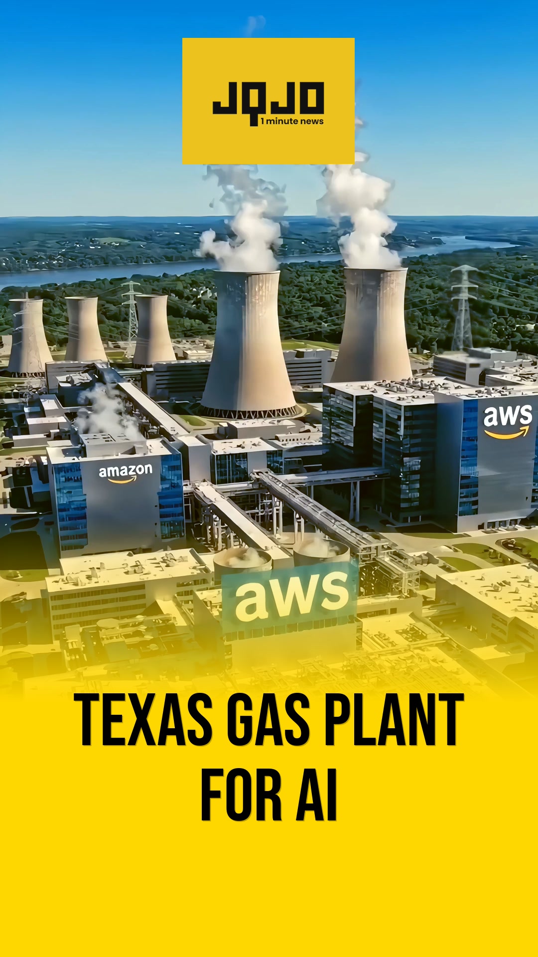 Amazon Backs Massive Texas Gas Plant for AI Data Center