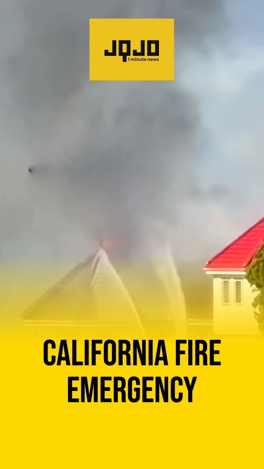 Incendie de forêt rapide en Californie entraînant des évacuations