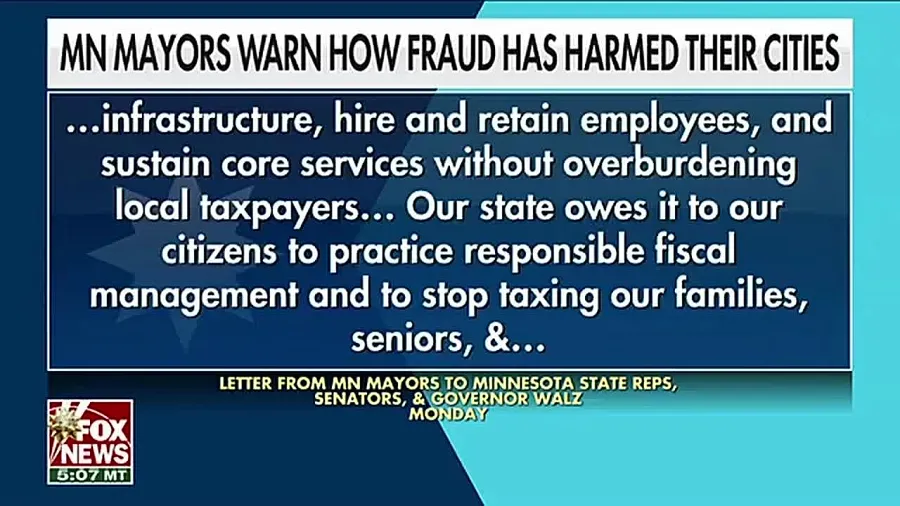 Alcaldes de Minnesota exigen acción ante fraude y déficits fiscales