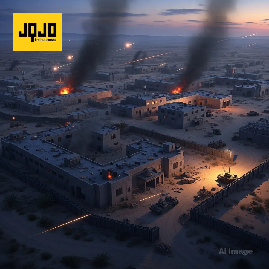 غارة جوية تضرب قاعدة للحشد الشعبي جنوب بغداد، وتفيد بتقارير عن وقوع خسائر