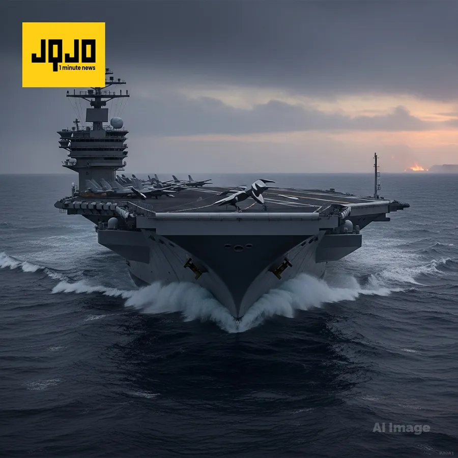Trump envisage un second porte-avions alors que les tensions avec l'Iran grimpent