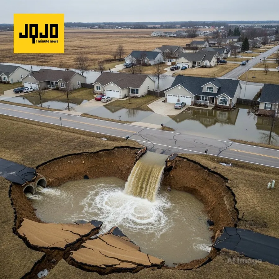 État d'urgence du Michigan : 100 000 personnes sans eau après la rupture d'une conduite principale