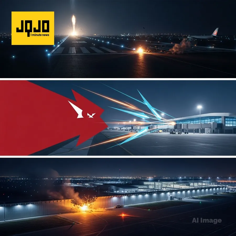 هجوم إيراني على مطار الكويت يقتل شخصًا واحدًا؛ أمريكا تصعد الانتقام