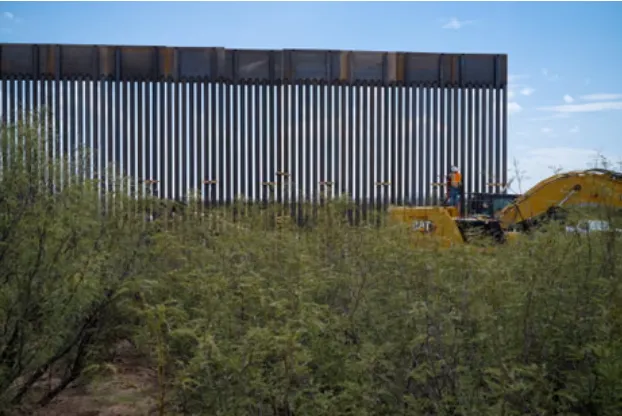 L'administration Trump commence la construction du mur frontalier controversé de Big Bend dans l'ouest du Texas