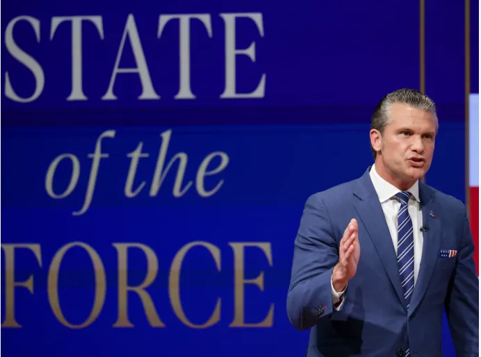 Hegseth says he will cut number of US generals by 20% in anti-diversity speech