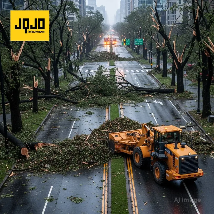 Nashville Crews Race To Restore Power After Storm