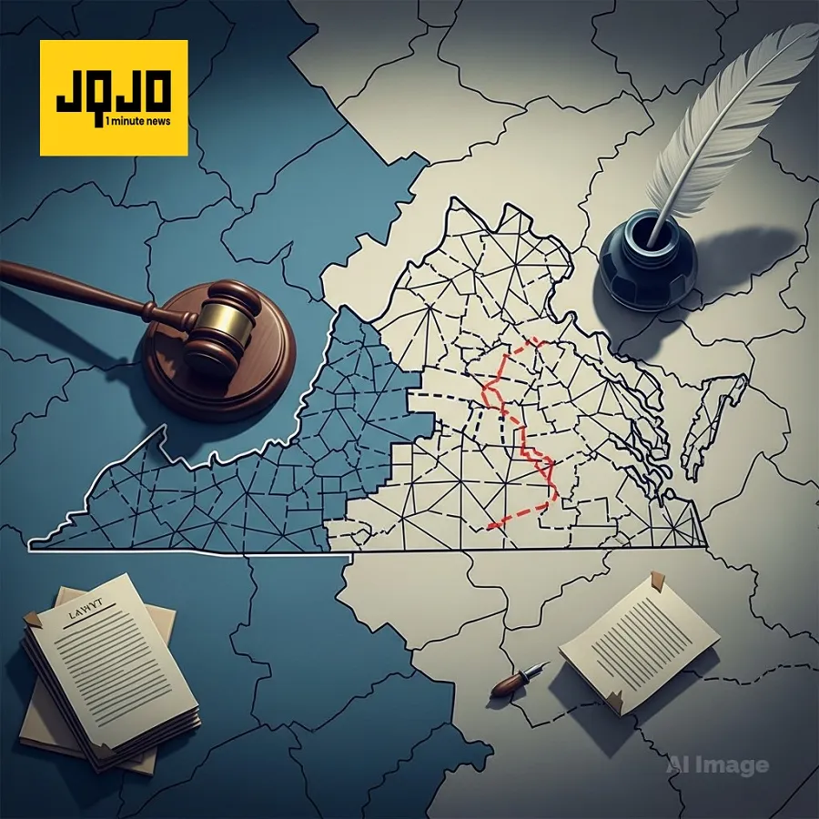 قاضٍ يوقف استفتاء فرجينيا لإعادة رسم الخرائط الانتخابية