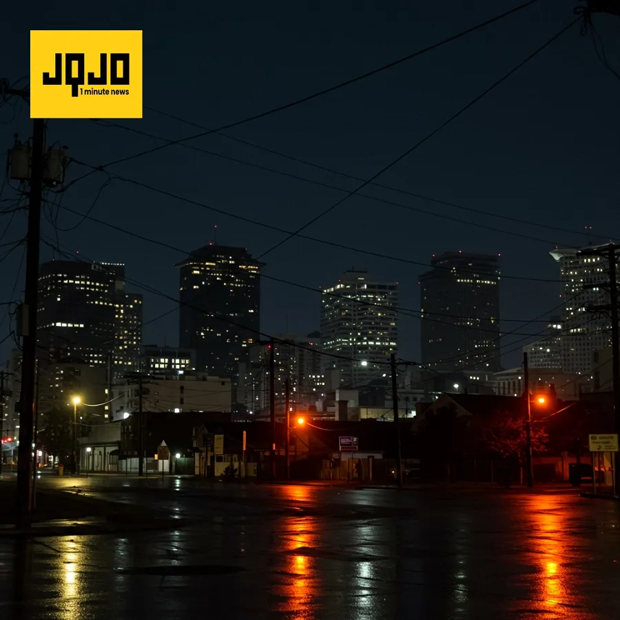 Massive Power Outage Hits New Orleans Area