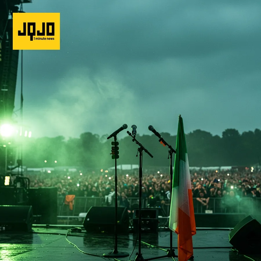 Kneecap, malgré la controverse, se produit à Glastonbury
