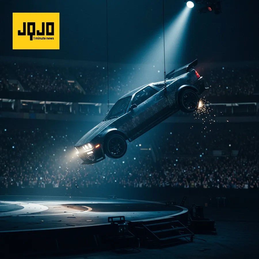 Beyoncé's Flying Car Malfunctions During Houston Concert