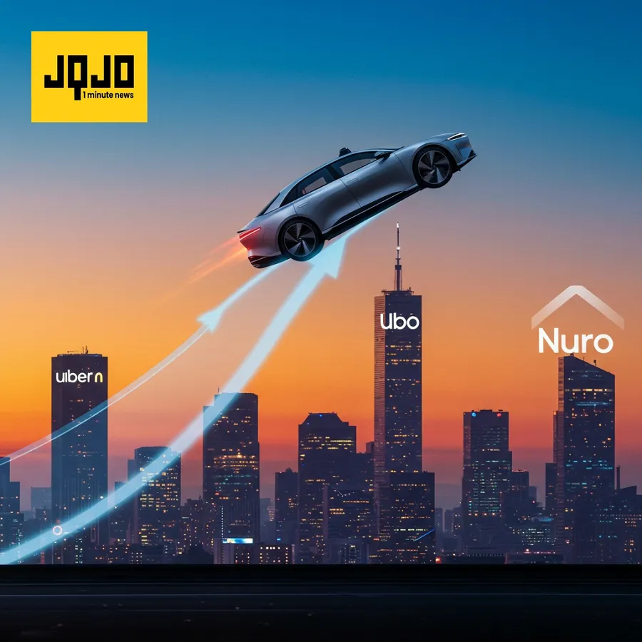 Uber integrará 20.000 robotaxis autónomos de Lucid en seis años