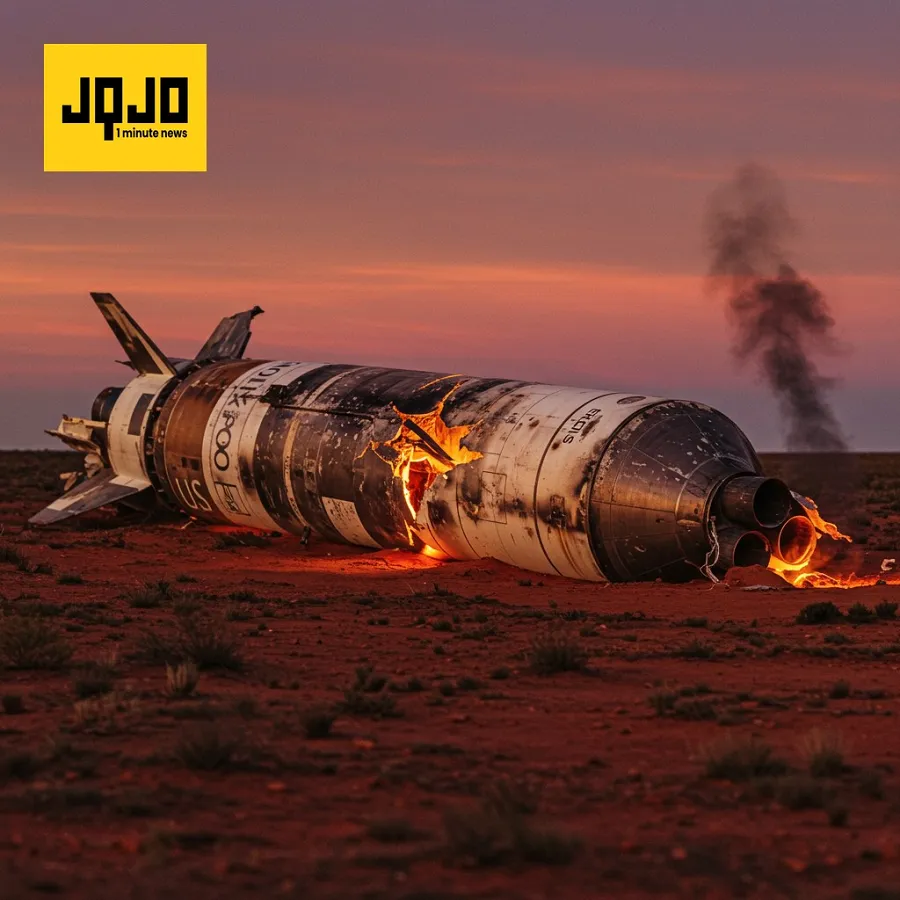 Australia's First Rocket Launch Ends in Crash