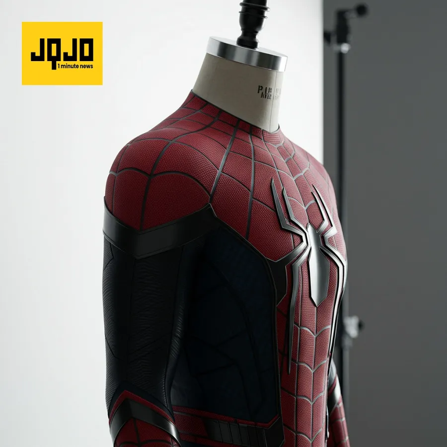 Tom Holland revela nuevo traje de Spider-Man
