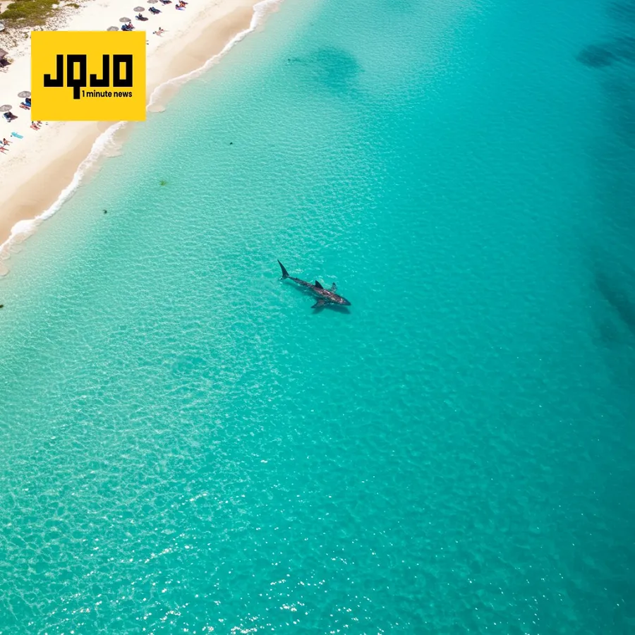 Requin blanc aperçu près des plages du Maine, la police lance un avertissement