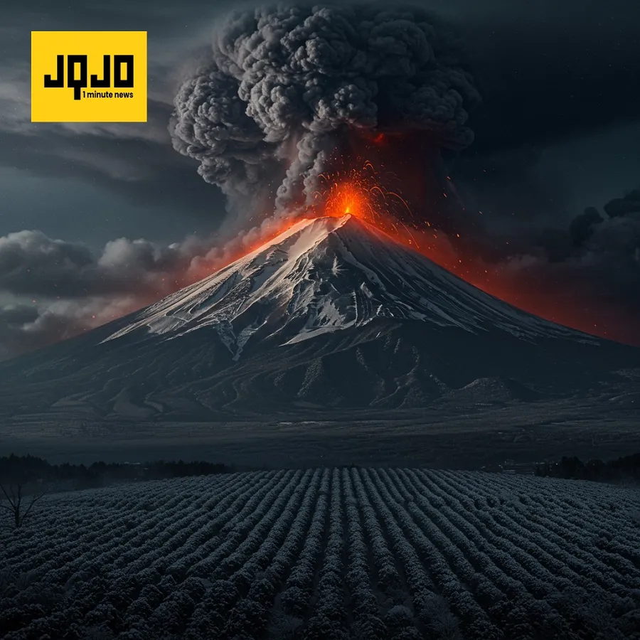 Simulation d'éruption du Mont Fuji: Tokyo sous les cendres