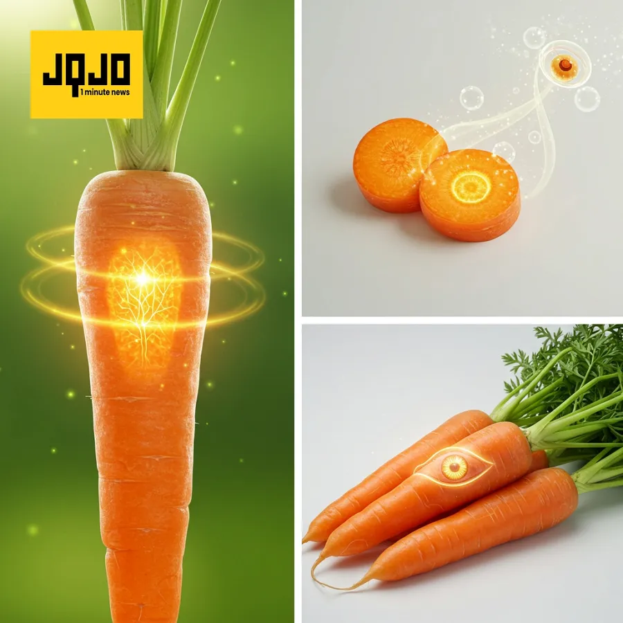 Daily Carrots: No Glow, But Health Benefits Found