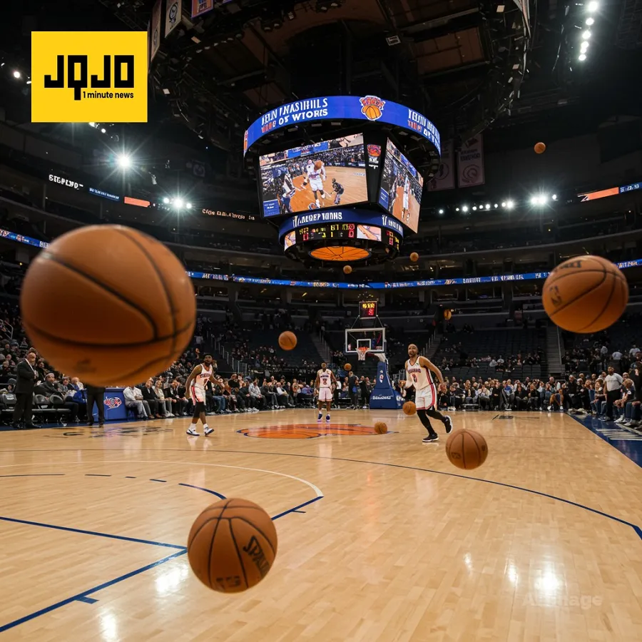 Balanced Knicks top Cavaliers after Mitchell surge