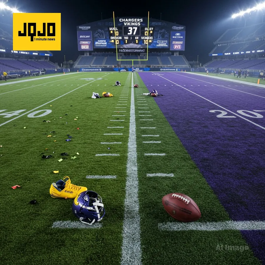 Les Chargers s'imposent 37-10 contre les Vikings, Herbert lance pour trois touchdowns