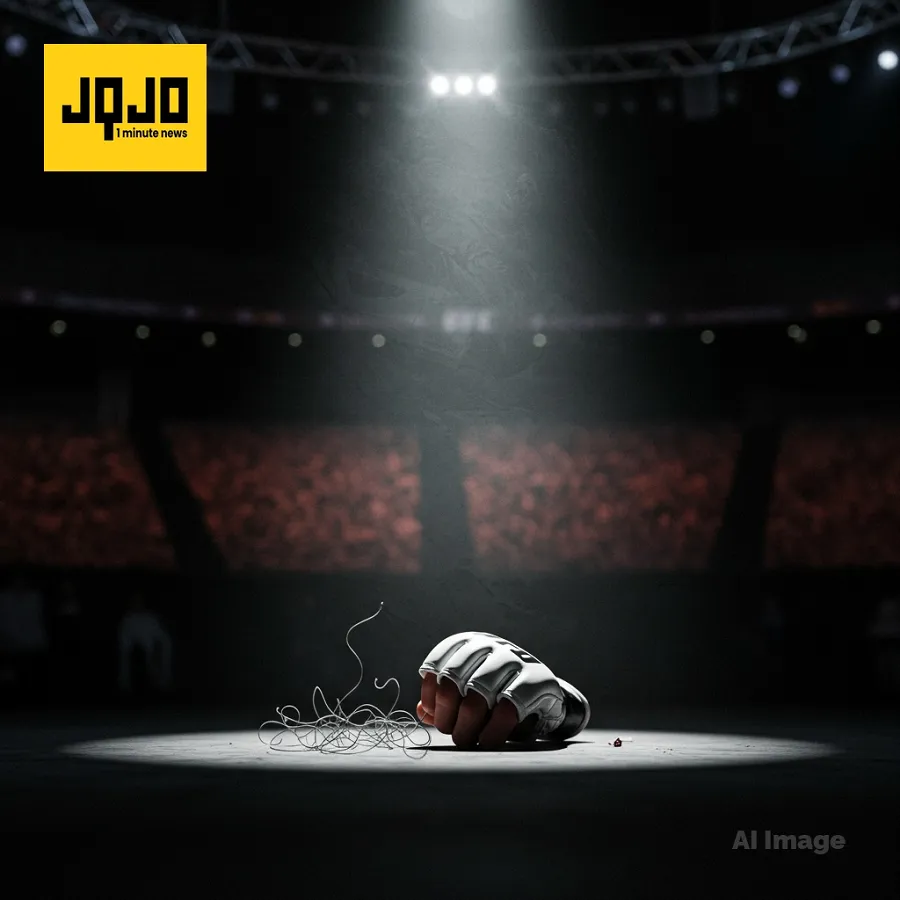 أول دفاع عن لقب الوزن الثقيل بلا منازع لأسبينال ينتهي بدون نتيجة بسبب فقء عينيه