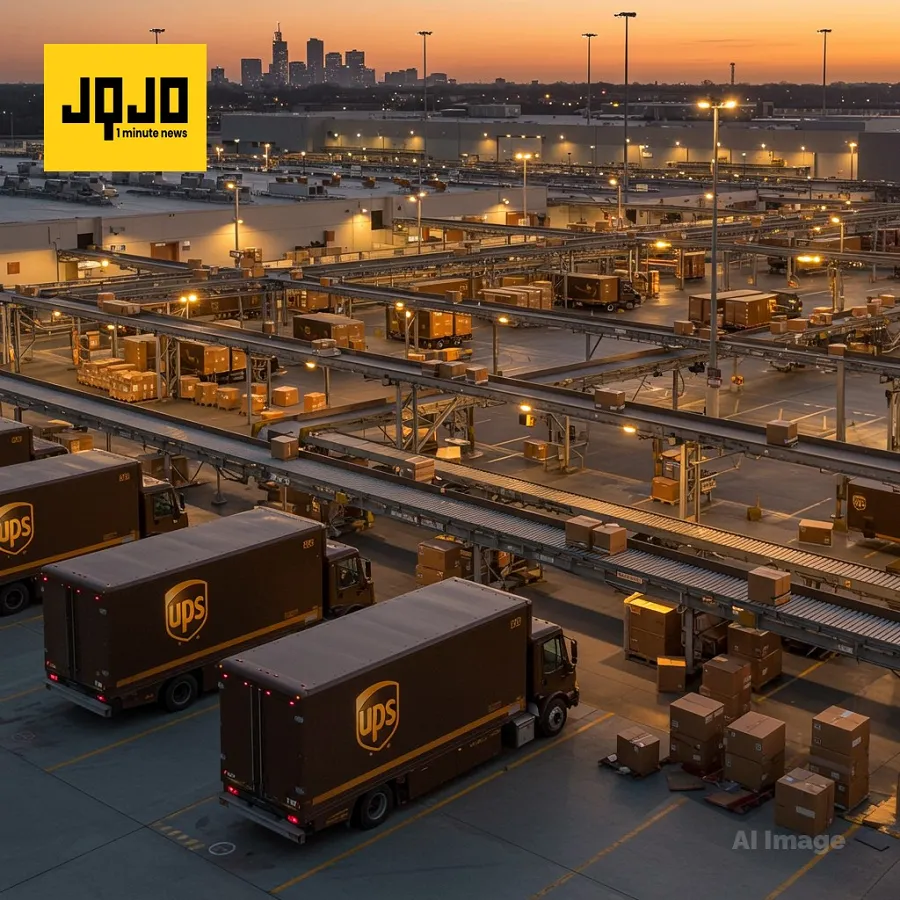 UPS تتجاوز التوقعات مدفوعة بالتحول الشامل مع خفض الوظائف والإيرادات القوية
