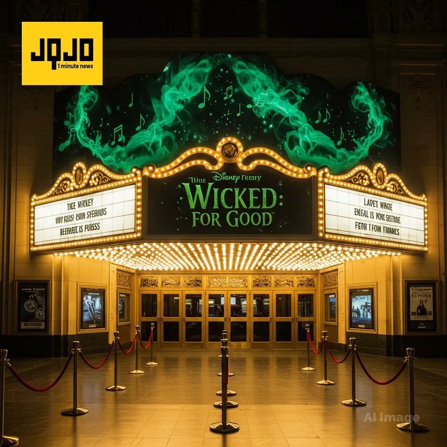 فيلم 'Wicked' يتجه لإيرادات افتتاحية ضخمة تتجاوز 115 مليون دولار في عيد الشكر