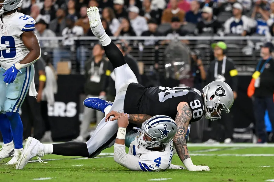 Raiders add Maxx Crosby to Week 12 injury report