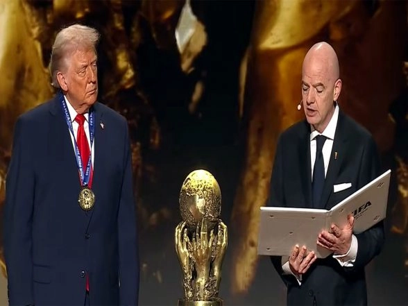 Washington: Trump Receives FIFA's Inaugural Global Peace Prize