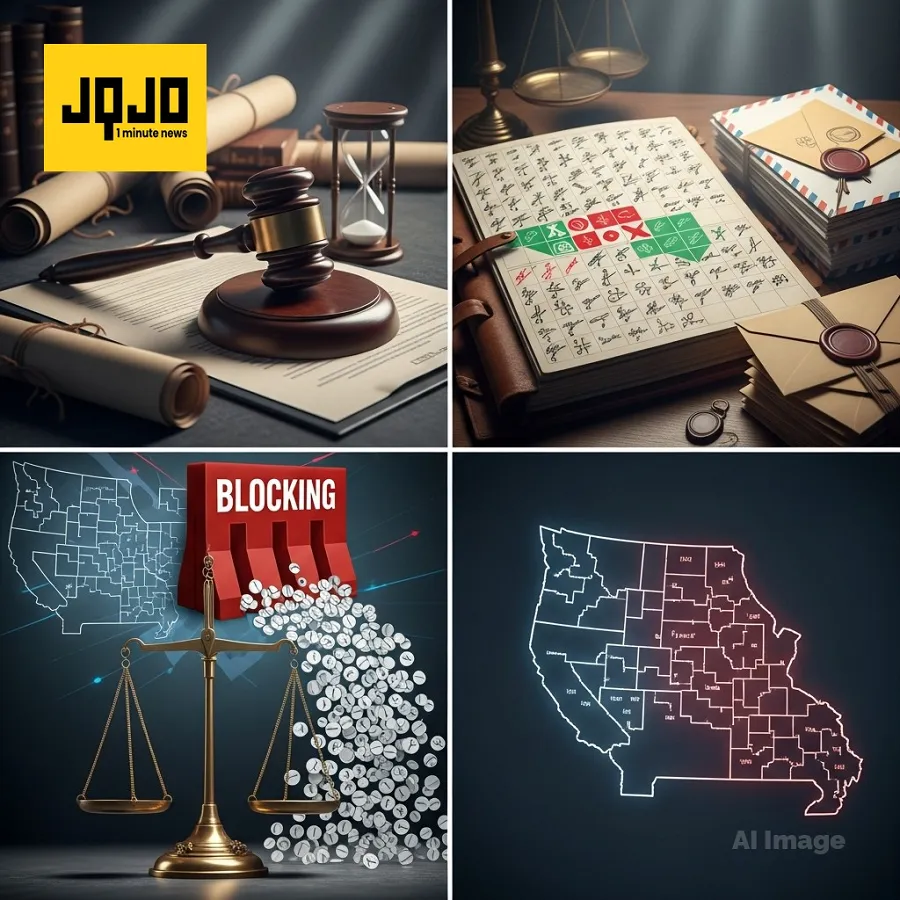 El juez escucha argumentos sobre si las firmas de peticiones deben contar para suspender el mapa congresional de Missouri
