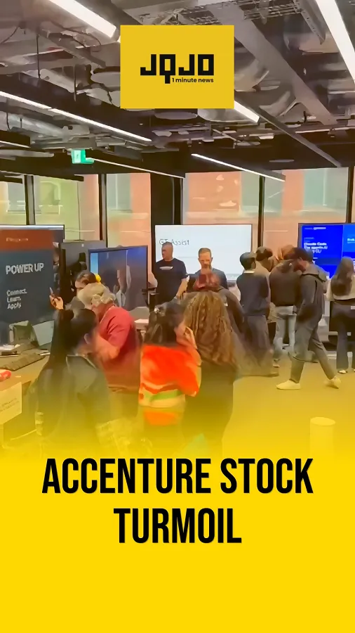 United States: Accenture shares plunge after revenue warning