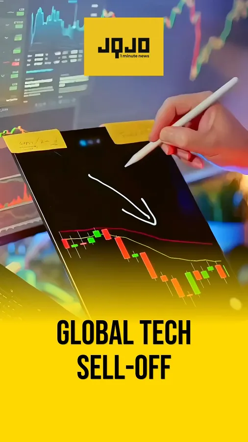 New York tech stocks slide as global sell-off deepens