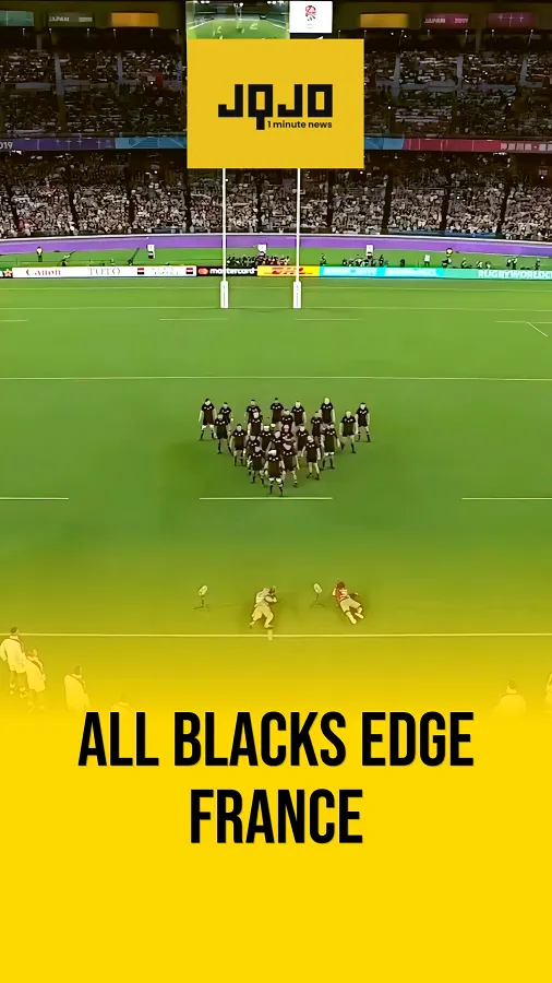 La Nouvelle-Zélande de Rennie s'impose 34-32 dans un match palpitant contre la France