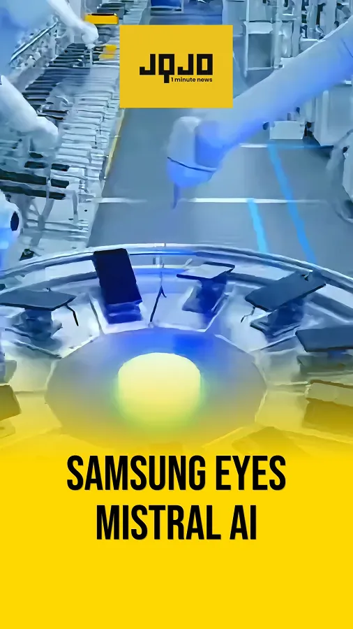 Samsung en Conversaciones para Invertir 1.000 Millones de Euros en Mistral AI con Valoración de 20.000 Millones de Euros